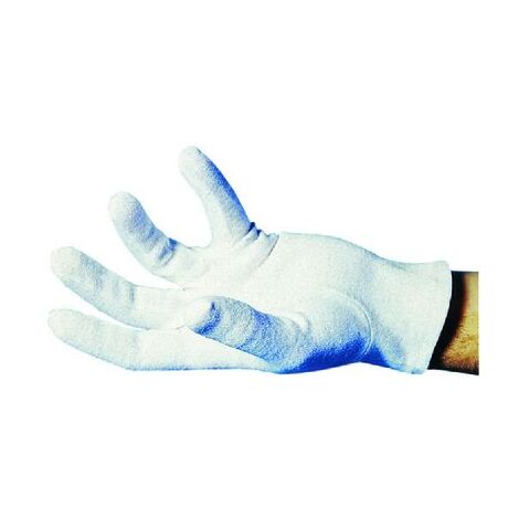 Gants de manutention Penta taille Unique, Usage général, absorbe la transpiration, 1 Paire, Blanc ( Prix pour 1 paire )