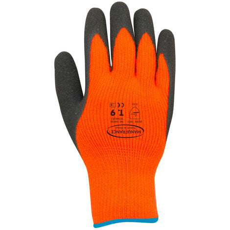 FINLANDE paire de gants de travail en cuir hiver (Lot de 12)