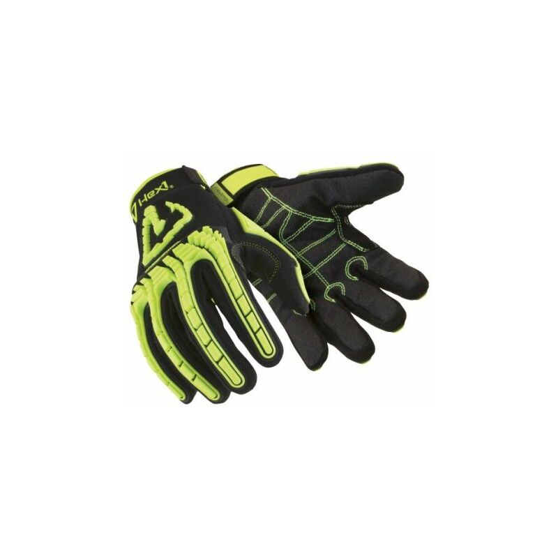 Gants de manutention Uvex taille 10, Protection contre les chocs, Noir ( Prix pour 1 paire )