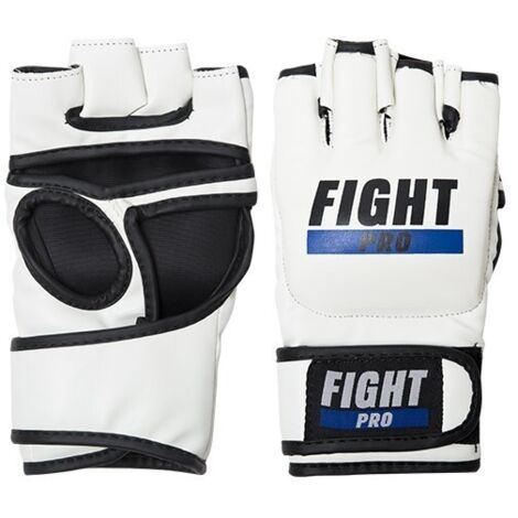 Gants de MMA Fight Pro 4oz Blanc basique XL
