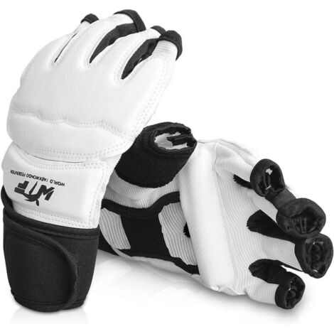 Gants De Mma, Gants De Boxe, Gants D'entraînement Pour Sac De Frappe, Sparring, Taekwondo, Boxe, Karaté, Muay Thaï, Enfants, Hommes, Femmes, Blancs, Taille S