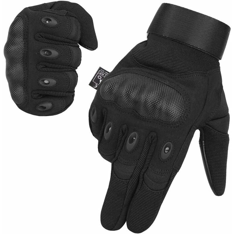 Csparkv - Gants de Moto Écran Tactile Plein-Doigt Gant Moto Homologué ce Femme et Homme Gants Tactiques de Sport en Plein Air Gants pour Motocross