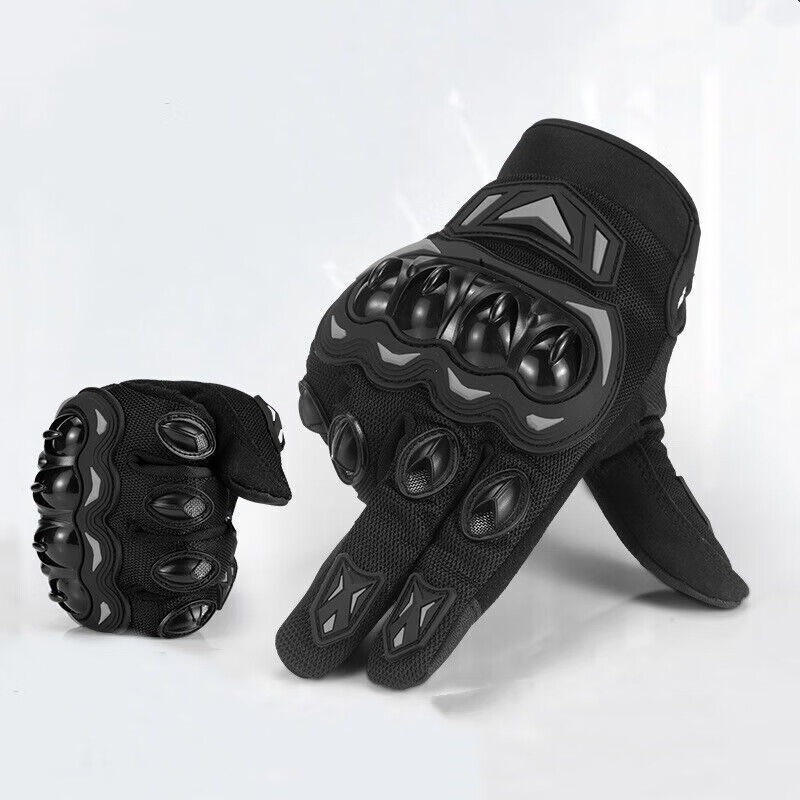 Debuns - Gants de Moto, Gants à Écran Tactile Plein Doigt pour la Course de Moto, vtt, Escalade, Chasse, Motocross et Autres Sports de Plein Air-XXL..