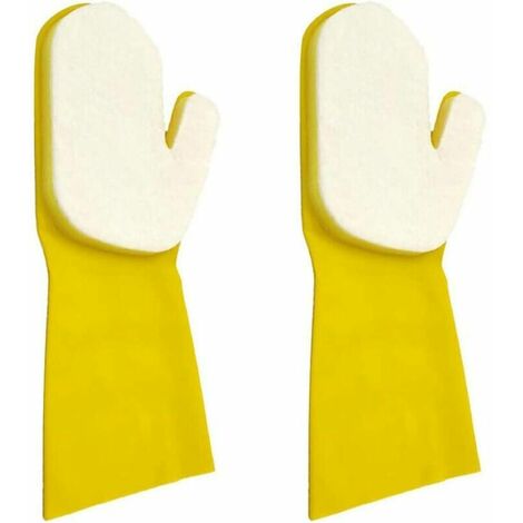 Gants de nettoyage de piscine Gants imperméables aromatisés au spa Gants en latex Gants de nettoyage Gants de jardinage (1 main droite)