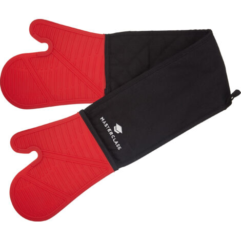 Gants de protection Aster silicone rouge 37cm x 19cm