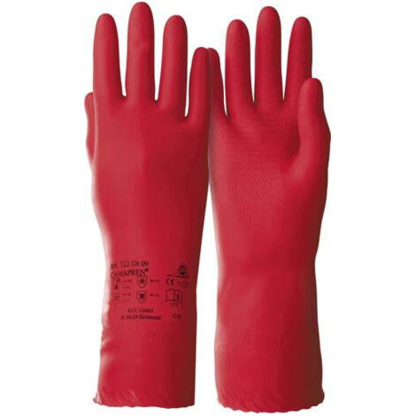 Gants de protection Camapren 722. Taille 11. rouge (Par 10)