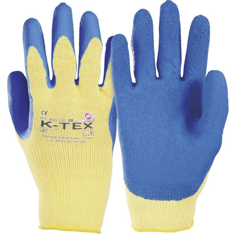 Gants de protection contre les coupures Taille: 10, XL KCL K-TEX® 930-10 Fibre de para-aramide CAT II 1 paire(s)