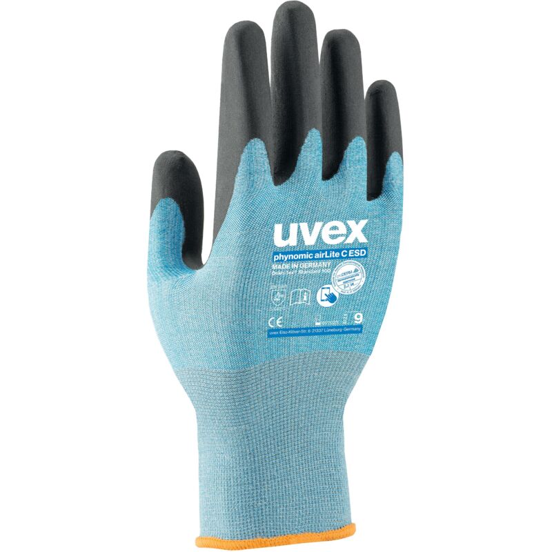Gants De Protection Contre Les Coupures Taille: 8 Uvex 6037 6008408 En 388:2016 1 Pc(S)