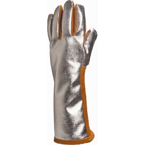 Gants de protection Delta Plus TERK400 taille 10, Résistant à la chaleur, Orange ( Prix pour 1 paire )