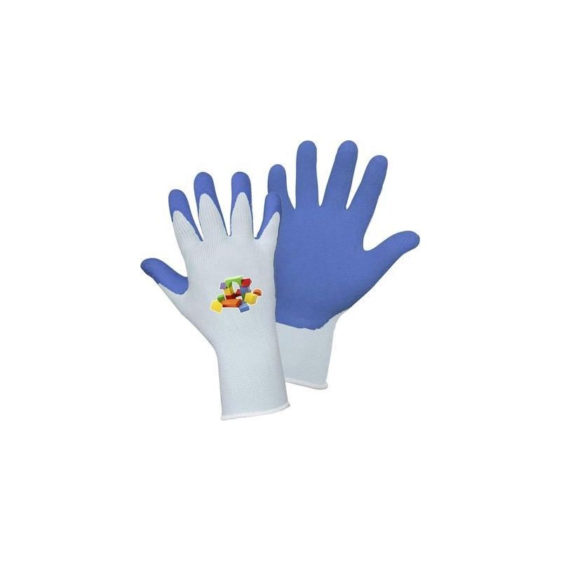 L+d Griffy - gants de protection enfants griffy 14911 nylon avec revêtement latex taille 4