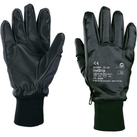 Gants de protection KCL 691-9 Thinsulate®, PVC, nylon EN 388 RISQUES MECANIQUES 2121 + EN 511 RISQUES FROID 12x Taille