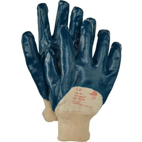 Gants de protection Nitex318,250mm, Taille10, bleu (Par 12)