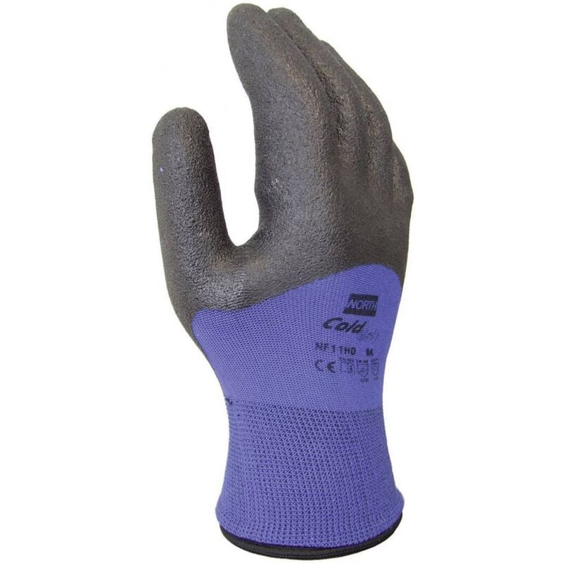 Gants de protection North NF11HD-11 En nylon et PVC EN 420.2003 , EN 388.2003 , EN 511.2005 Taille 11 (XXL)