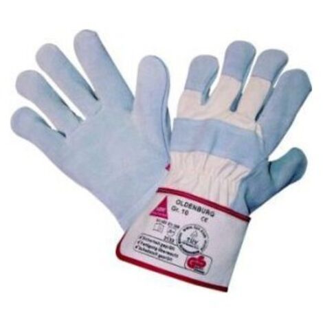 Gants de protection Oldenburg, RindspaltCuir,TÃœV-GS,Taille10 (Par 12)