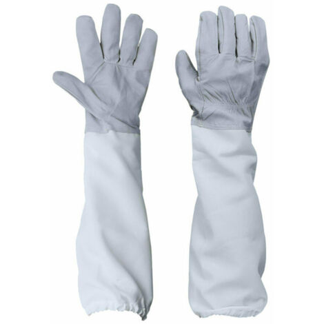 Gants de protection pour apiculteurs, gants d'apiculture, gants en peau de mouton pour apiculteurs, gants en peau de mouton de qualité pour apiculteurs