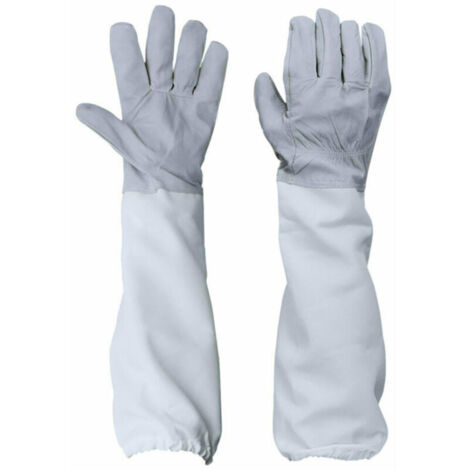 Gants de protection pour apiculteurs, gants d'apiculture, gants en peau de mouton pour apiculteurs, gants en peau de mouton de qualité pour apiculteurs