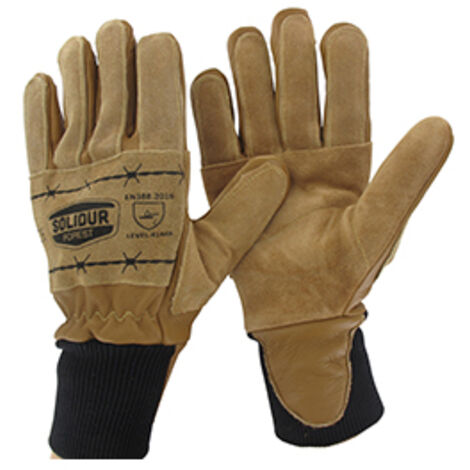 Gants De Protection Spécial Arbustes à épines, Débardage Et Câblage. Renfort De La Paume, Des Doigts Et Du Dos. En420:2003 +a1:2