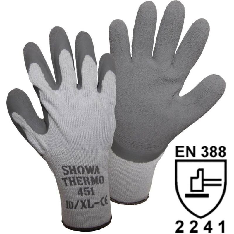 Gants de protection Showa 14904-7 Acrylique/coton/polyester EN 388 Taille 7 (S) - gris