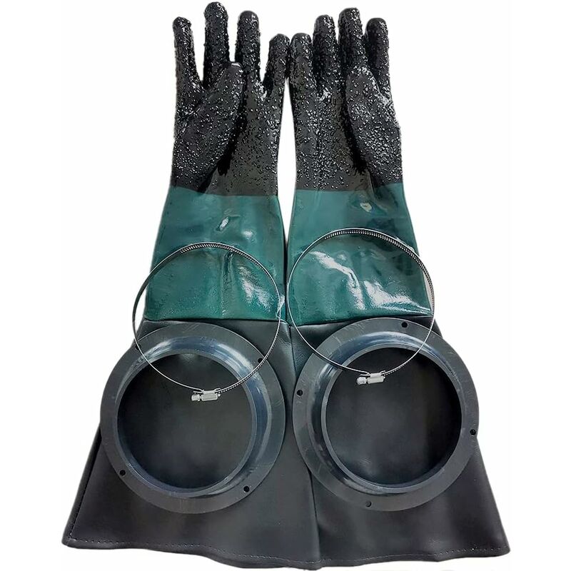 Sktooy - Gants de sablage SandBlaster Parts 60 cm ou anneaux pour armoire Sandblast H204