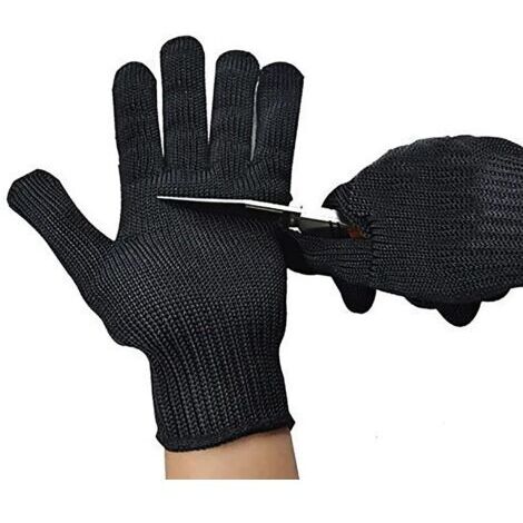 Gants de sécurité Anti-coupure en fil d'acier inoxydable, couteau Anti-slash, gants de protection de travail respirants