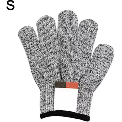 Gants de Sécurité Professionnels Anti-Coupure Mano M/Mainlevée Gris Paquet 5 Paires