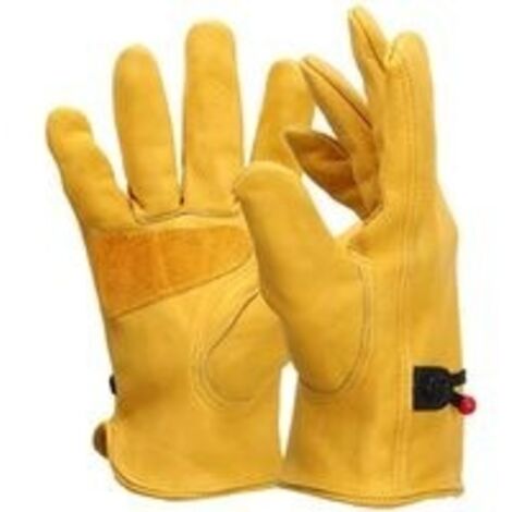 Gants De Soudeur Gants De Travail Résistant À La Chaleur À L'épine Résistant À Thorn Gardening Four Burners Accessoires Gantelets Avec Double Couche Court Design Pour Homme Femmes Bbq Xl 1pair