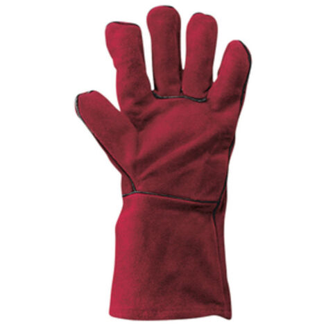 Gants de soudure 14 cm doublés