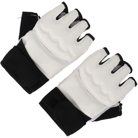 Gants de Taekwondo Professionnels Adultes/Enfants pour Entraînement au Sac de Frappe Respirant