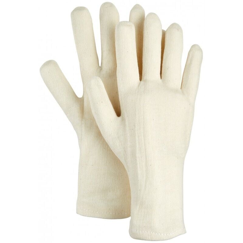 Gants de travail 5 doigts BW-Natur, Taille 10 (Par 12)
