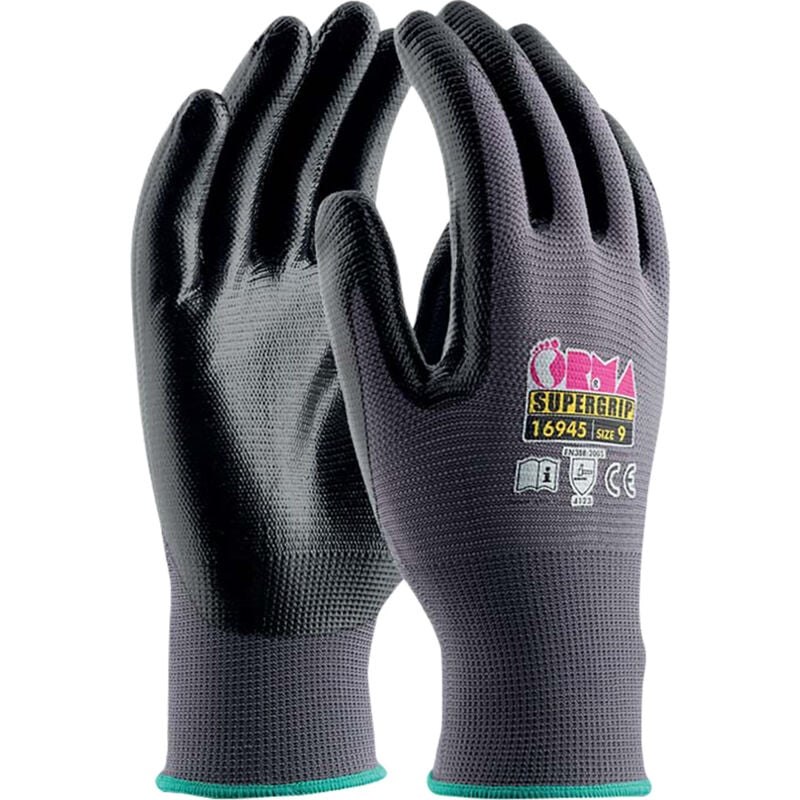 Axelair - Gants de travail antidérapants pour l'insertion des raccords