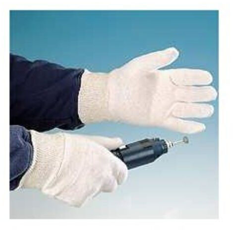 Gants de travail coton Deltaplus 10625 - Taille 7