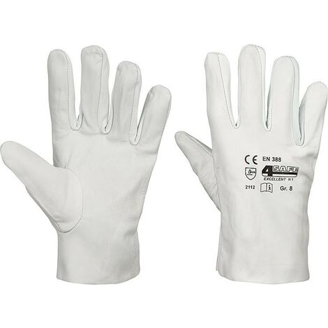 Gants de travail cuir nappa taille 10