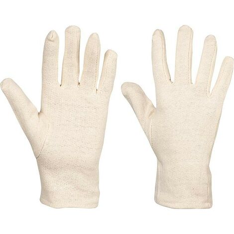 Gants de travail en coton taille S