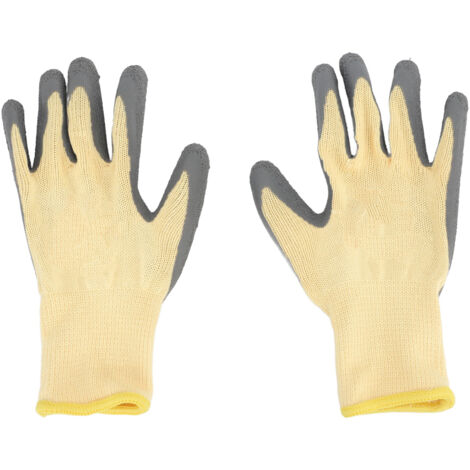 Gants de Travail Isolants Résistants aux Flammes 400V Résistance à la Tension en Caoutchouc Gants d'Électricien pour Maintenance Électrique