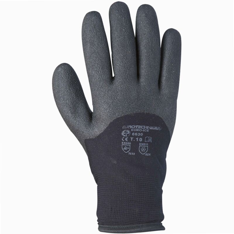 Gants de travail molletonn&eacute;s Taille 09