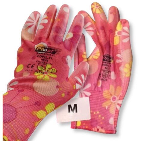 Gants de travail Popu taille 8, 12 paires