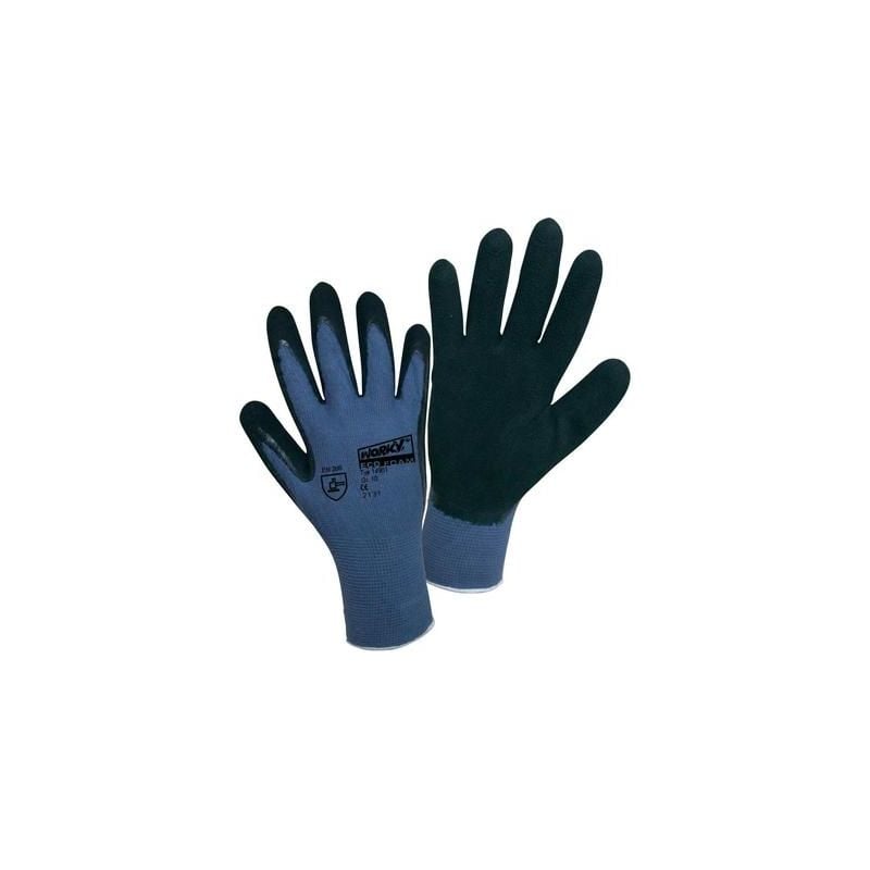 Ldworky - gants de travail taille: 8, m worky eco latex foam 14901 1 paire