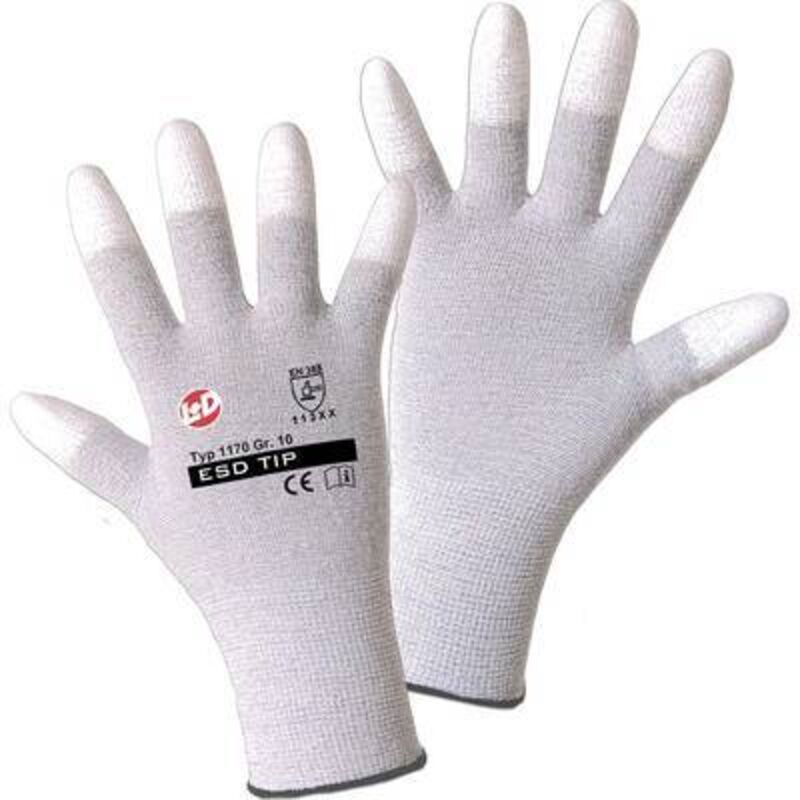 Gants de travail taille: 7, s l+d worky esd tip 1170-7 1 paire(s)