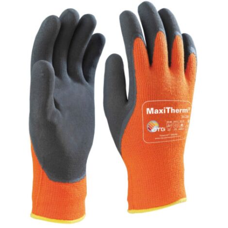 Gants de travail thermique Maxitherm 30-201 - DIFAC Orange 8