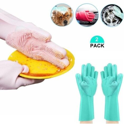 Accessoires de voiture Nettoyage Brosse 5-Doigt Gants de lavage de voiture  6923621960826