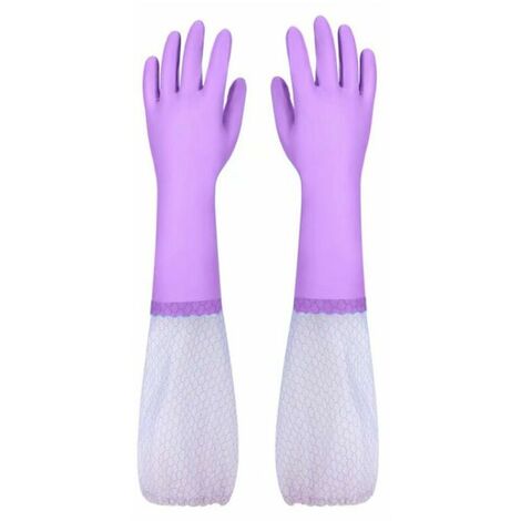 Gants longs en latex brillant vert fluo, gants en latex ultra fins à haute  élasticité 70 cm de long pour écran tactile avec 14 couleurs. -  France