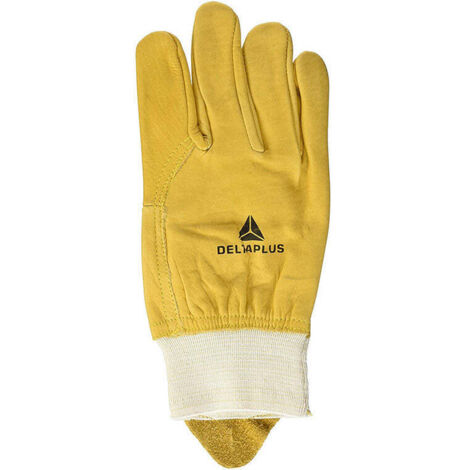 GANTS DELTA PLUS CUIR FLEUR DE BOVIN TRAITE HYDROFUGE - DPCBHV200  T8