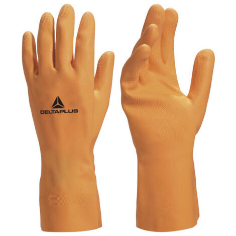 GANTS DELTA PLUS LATEX LOURD - 30 CM - DPVE450OR00  T8