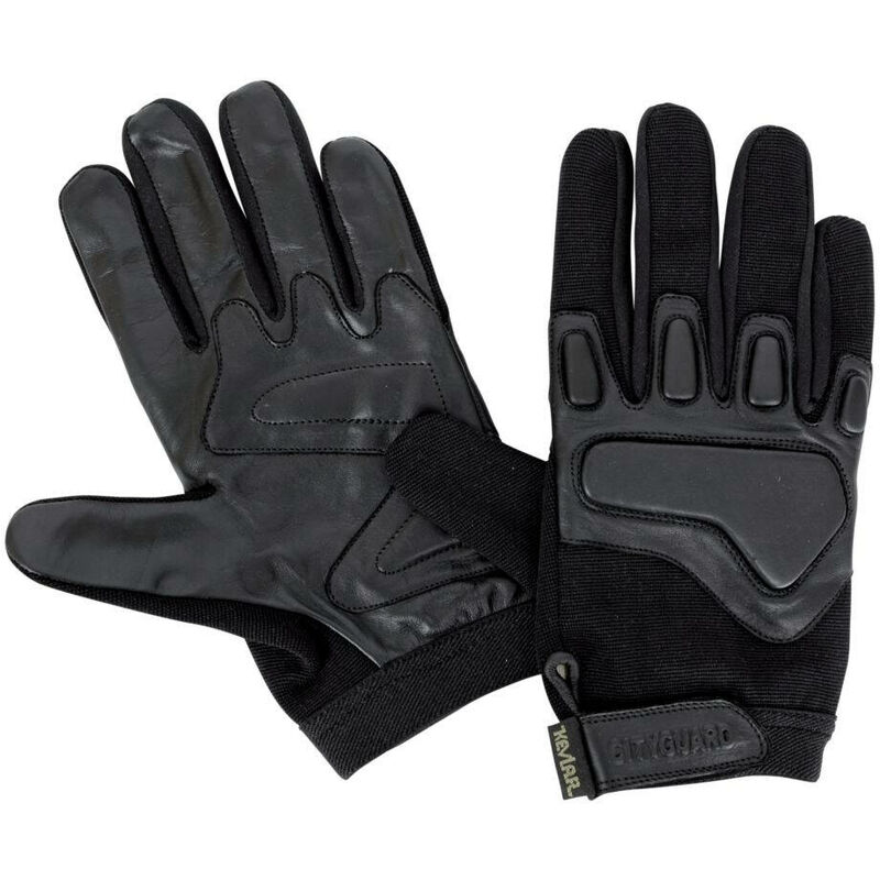 Gants d'intervention kevlar CityGuard Noir XL