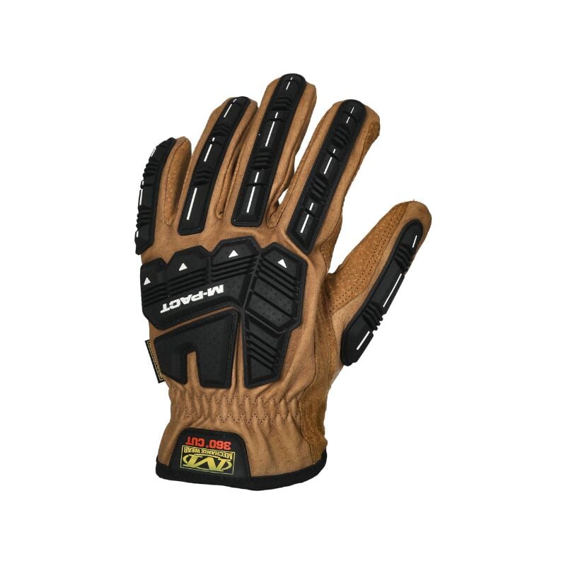 Gants en cuir résistant aux coupures avec protection anti-écrasement xxl