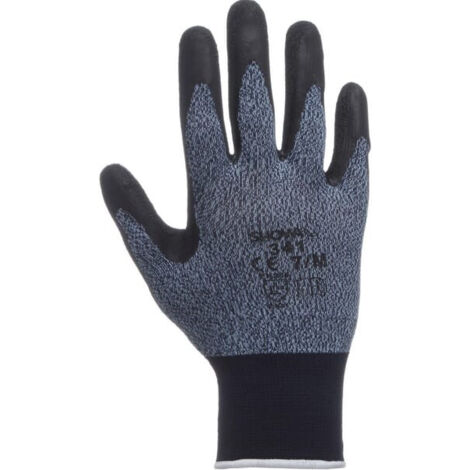 Gants en latex multi-usages gris 341-9/XL (Par 10)
