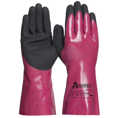 Gants enduit nitrile double enduction Pip - 10