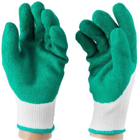 Gants épineux souple vert Taille 10 - Vert