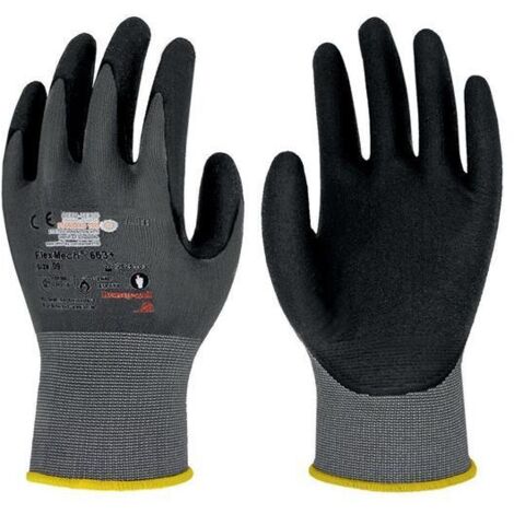 Gants FlexMech 663+ Taille 7 gris noir EN420.EN388.EN407 PSA II HONEYWELL (Par 10)
