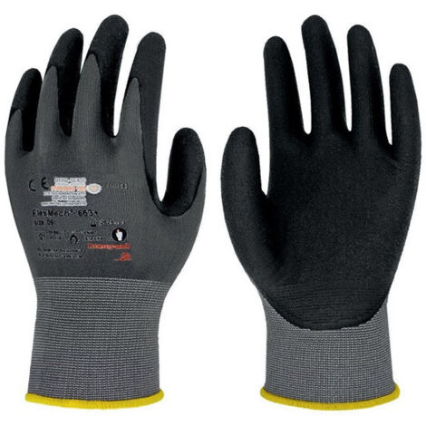 Gants FlexMech 663+ Taille 9 gris noir EN420.EN388.EN407 PSA II HONEYWELL (Par 10)